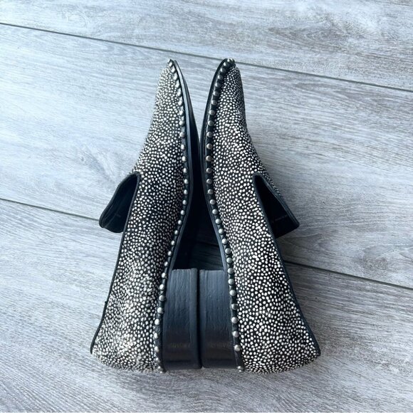 Adrianna Papell Prince Animal Print Studded Loafers - Picture 8 of 14
